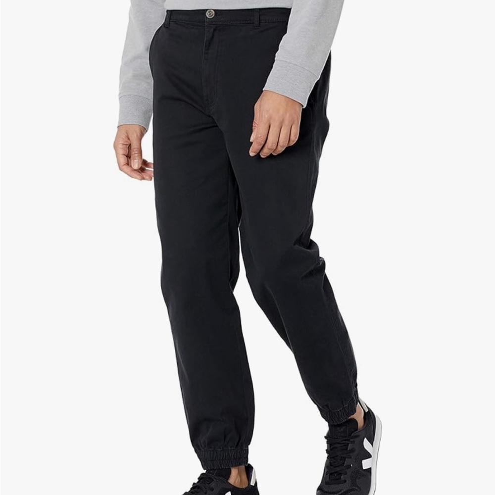 Amazon Essentials Black and Navy Men's Sweatpants (XL) Straight Fit